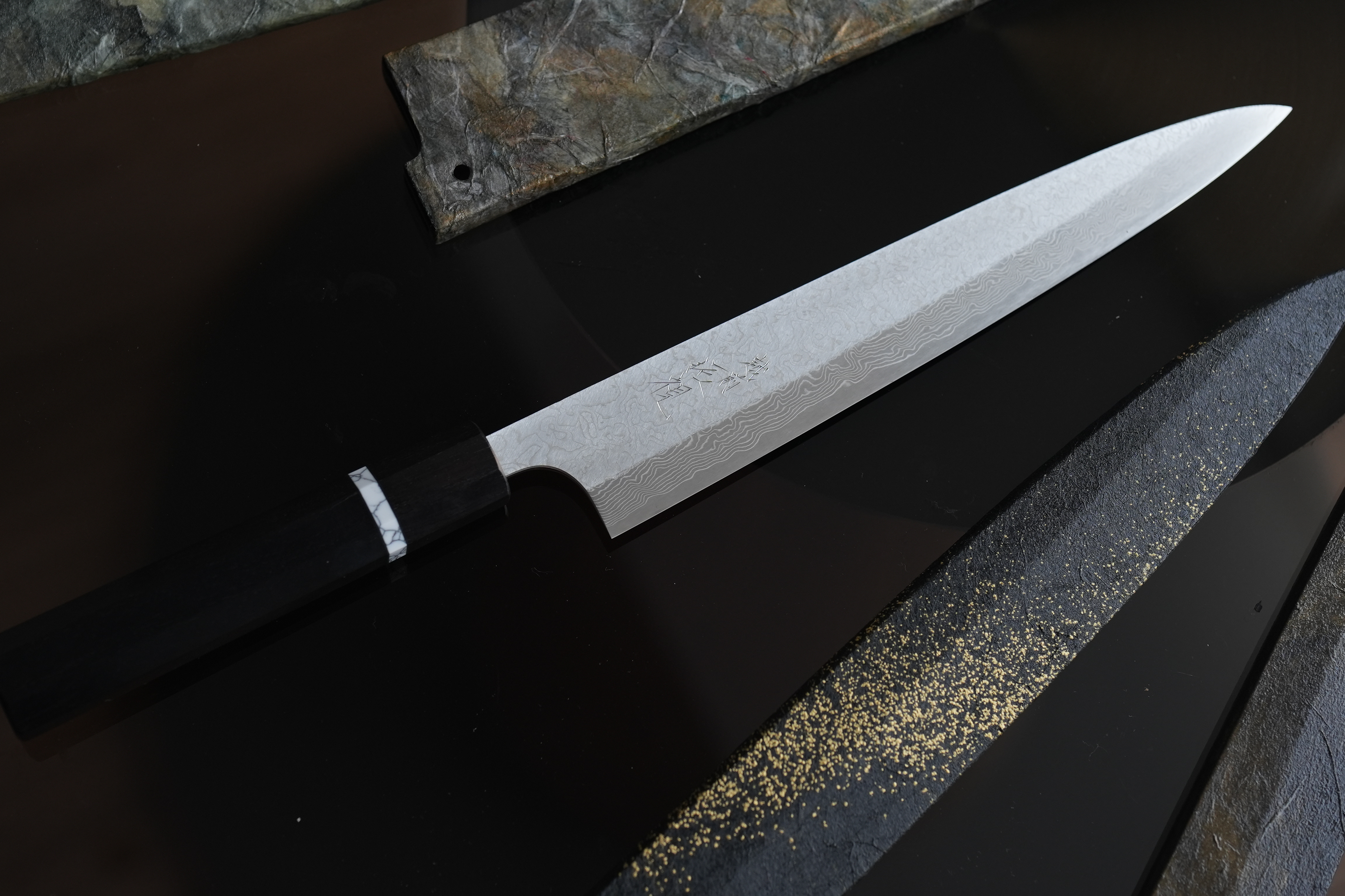 安立打刃物の包丁クローズアップ